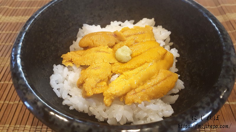 バンノウ水産 無添加極上うにでうに丼